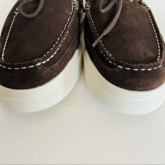 Cole Haan Men's GrandPro Rally Leather Brown Sneakers Size 9 Faux Shearling NWOB - Picture 6 of 11